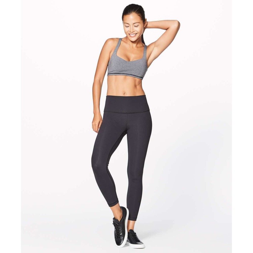 Lululemon Wunder Under Hi-Rise 7/8 Tight Black Size 4 Full-On Luxtreme 25"